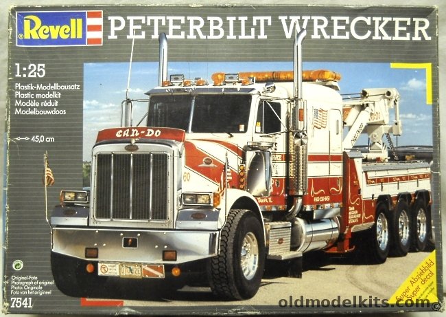 Revell 1/25 Peterbilt 379 Wrecker Truck, 7541 plastic model kit